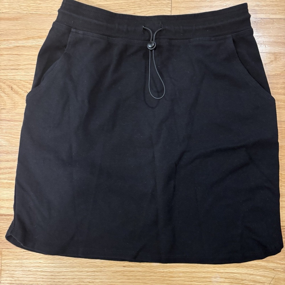 Sundry For‎ Evereve Black Bungee Pull On Mini Skirt Size 0